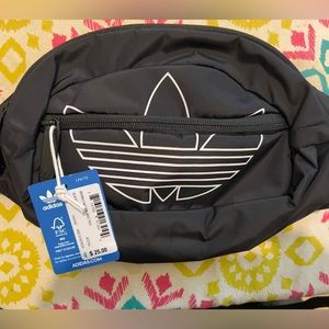 Adidas Originals National Waist Pack * Black Polyester * NWT